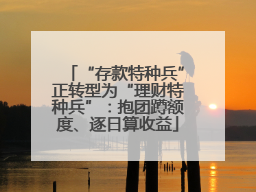 “存款特种兵”正转型为“理财特种兵”：抱团蹲额度、逐日算收益
