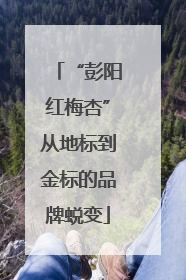 “彭阳红梅杏”从地标到金标的品牌蜕变