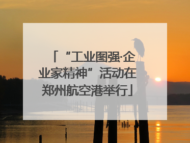 “工业图强·企业家精神”活动在郑州航空港举行