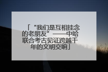 “我们是互相挂念的老朋友”——中哈联合考古见证跨越千年的文明交响