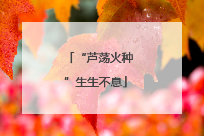 “芦荡火种”生生不息