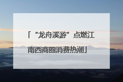 “龙舟溪游”点燃江南西商圈消费热潮