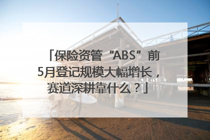 保险资管“ABS”前5月登记规模大幅增长，赛道深耕靠什么？