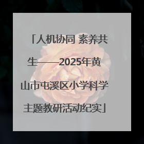 人机协同 素养共生——2025年黄山市屯溪区小学科学主题教研活动纪实