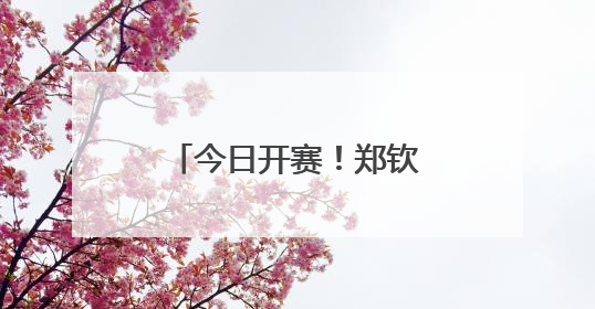 今日开赛！郑钦文首轮就是硬仗