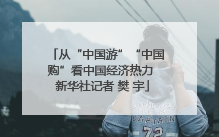 从“中国游”“中国购”看中国经济热力 新华社记者 樊 宇