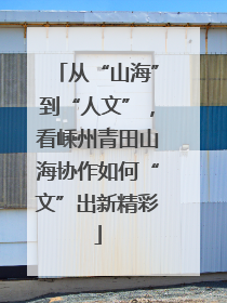 从“山海”到“人文”，看嵊州青田山海协作如何“文”出新精彩