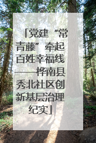 党建“常青藤”牵起百姓幸福线——桦南县秀北社区创新基层治理纪实