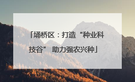 埇桥区：打造“种业科技谷” 助力强农兴种