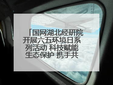 国网湖北经研院开展六五环境日系列活动 科技赋能生态保护 携手共建绿色电网
