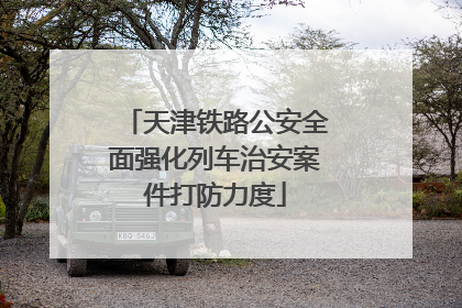 天津铁路公安全面强化列车治安案件打防力度