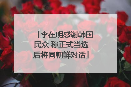 李在明感谢韩国民众 称正式当选后将同朝鲜对话