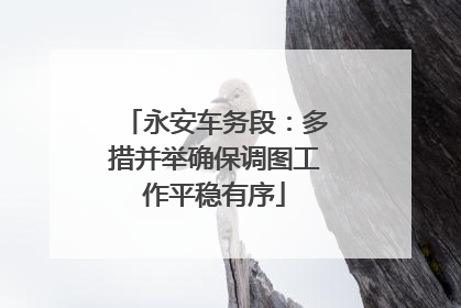 永安车务段：多措并举确保调图工作平稳有序