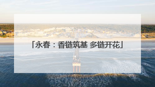 永春：香链筑基 多链开花