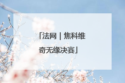 法网｜焦科维奇无缘决赛
