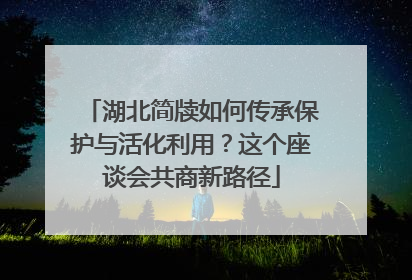 湖北简牍如何传承保护与活化利用？这个座谈会共商新路径
