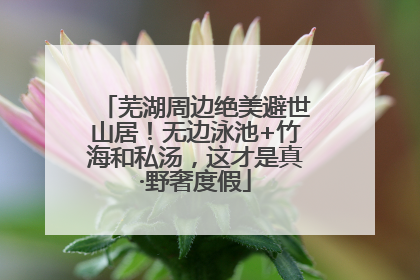 芜湖周边绝美避世山居！无边泳池+竹海和私汤，这才是真·野奢度假