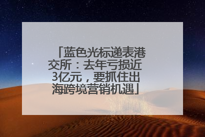 蓝色光标递表港交所：去年亏损近3亿元，要抓住出海跨境营销机遇