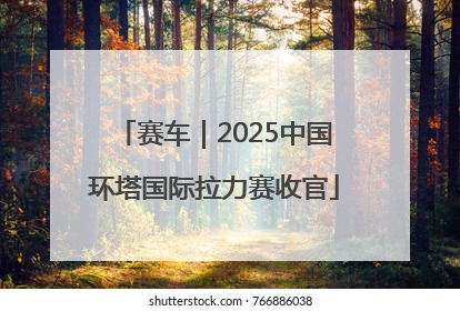 赛车｜2025中国环塔国际拉力赛收官