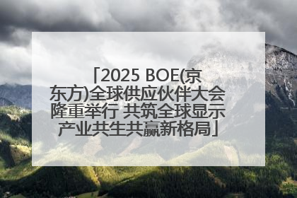 2025 BOE(京东方)全球供应伙伴大会隆重举行 共筑全球显示产业共生共赢新格局