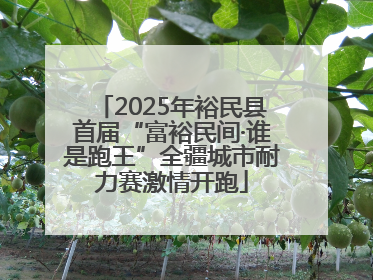 2025年裕民县首届“富裕民间·谁是跑王”全疆城市耐力赛激情开跑