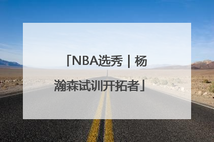 NBA选秀｜杨瀚森试训开拓者